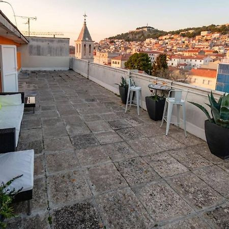 The Spot - Rooftop In The City Centre + Parking Шибеник Экстерьер фото